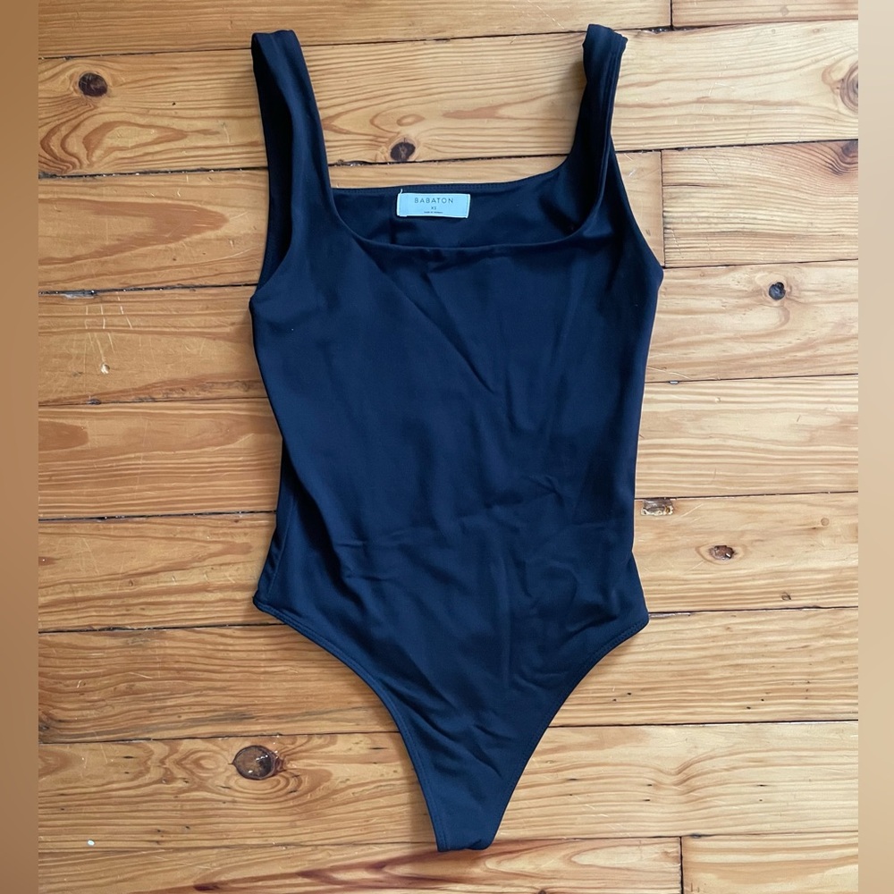 Aritzia Black Bodysuit